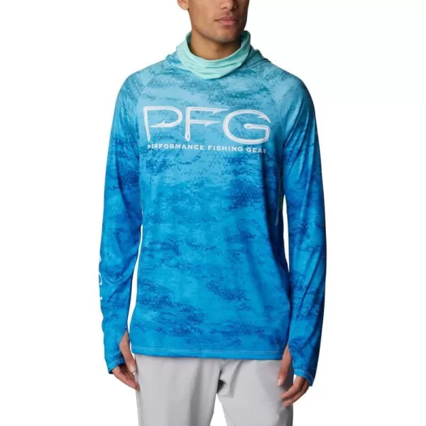 imageColumbia Mens Super Terminal Tackle Vent HoodieGulf Stream Pfg Camo Gradient