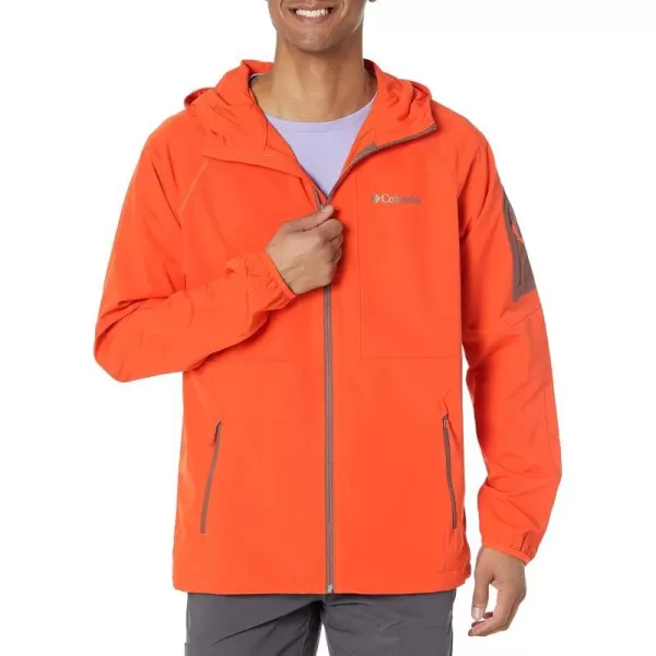 imageColumbia Mens Tall Heights Hooded SoftshellSpicy