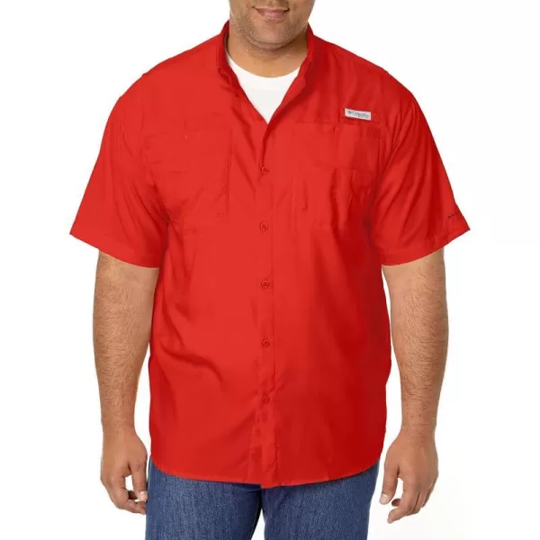 imageColumbia Mens Tamiami II Short Sleeve ShirtRed Spark