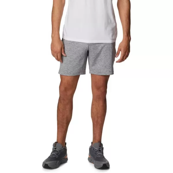 imageColumbia Mens Tech Trail Knit ShortCity Grey Heather