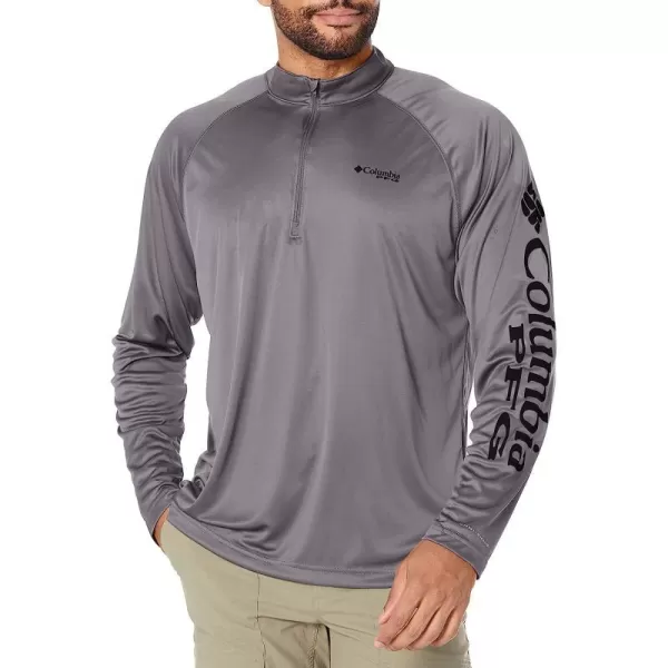 imageColumbia Mens Terminal Tackle 14 ZipCity GreyBlack Logo