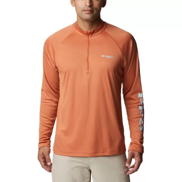 Island Orange/Spring Blue Logo