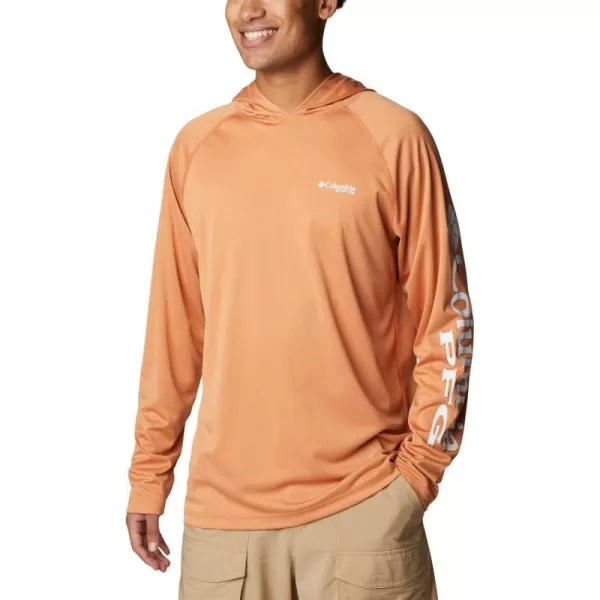 Island Orange Heather/White Logo