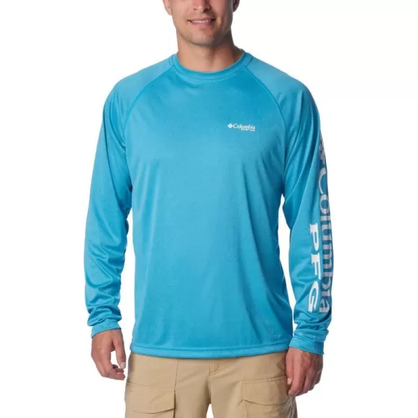 Ocean Blue Heather/White Logo