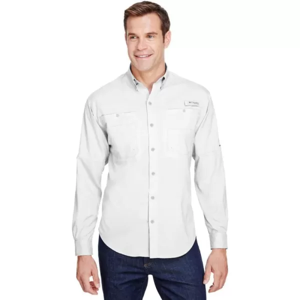 imageColumbia Mens Terminal Tackle Heather Long Sleeve ShirtSp Dk Navy Hthr