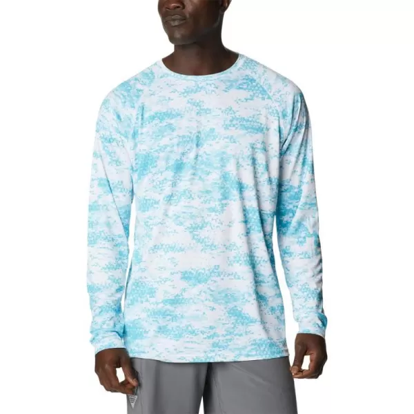 imageColumbia Mens Terminal Tackle Long Sleeve Shirt Wicking MaterialAtoll Pfg Camo
