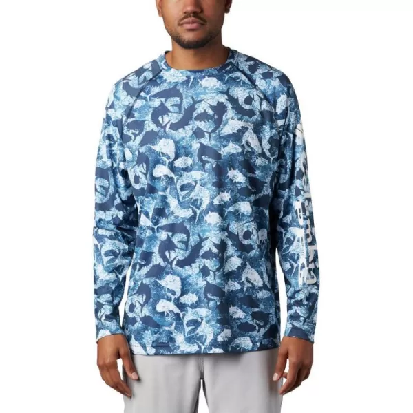 Collegiate Navy Inside Out Camo