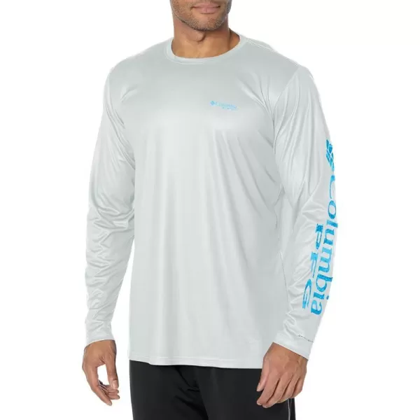 imageColumbia Mens Terminal Tackle Long Sleeve Shirt Wicking MaterialCool GreyRiptide Pfg Camo