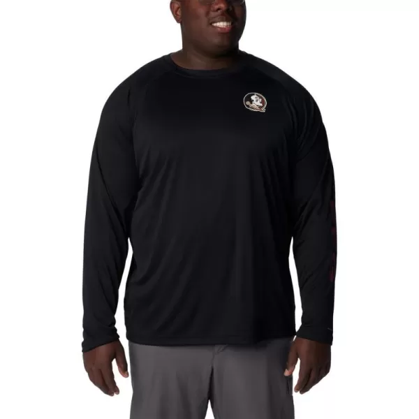 imageColumbia Mens Terminal Tackle Long Sleeve Shirt Wicking MaterialFsu  Black