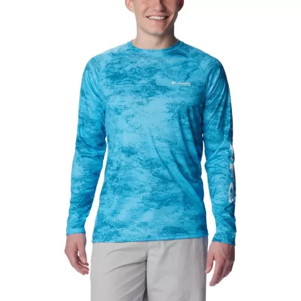 imageColumbia Mens Terminal Tackle Long Sleeve Shirt Wicking MaterialRiptide Pfg Camo