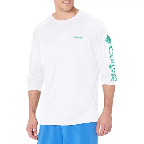 White/Bright Aqua Logo