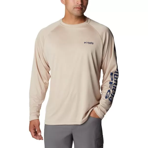 imageColumbia Mens Terminal Tackle Long Sleeve ShirtAncient FossilCarbon Logo
