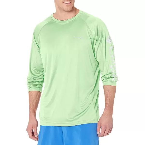 Lime Glow/White Logo