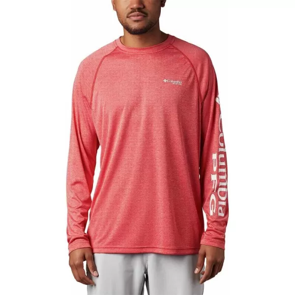 Red Spark Heather/White Logo