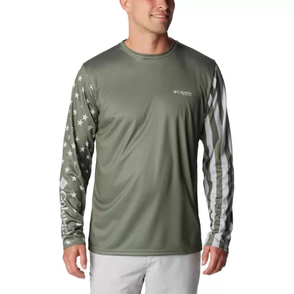 imageColumbia Mens Terminal Tackle PFG Global Compass LSCypressCool Grey