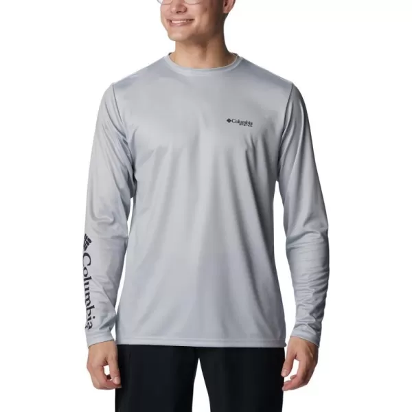 imageColumbia Mens Terminal Tackle PFG Statetriot Long SleeveCool GreyWhite La