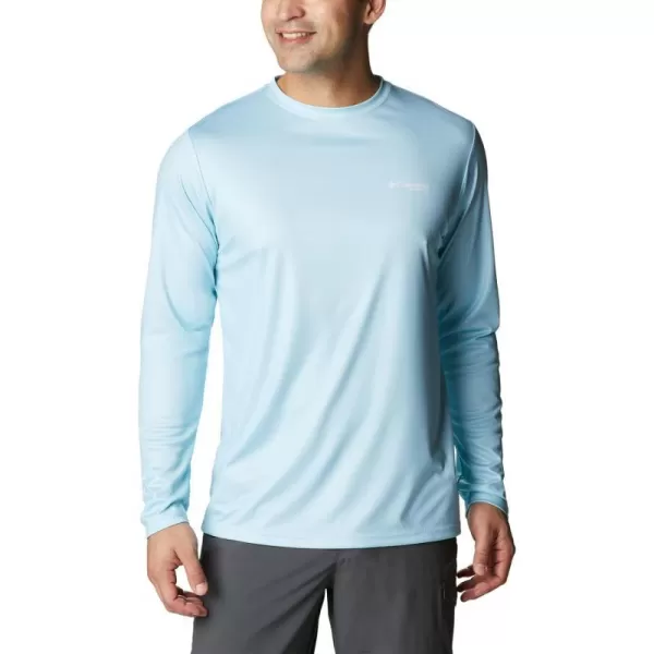 imageColumbia Mens Terminal Tackle PFG Statetriot Long SleeveSpring BlueWhite Nc
