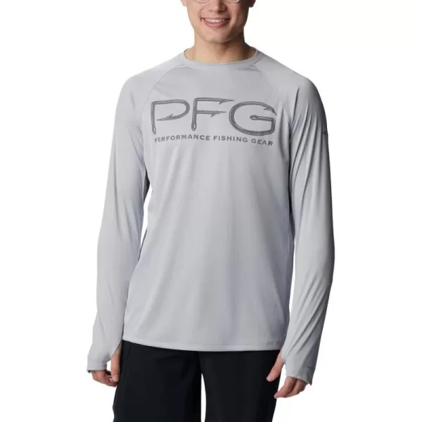 imageColumbia Mens Terminal Tackle Vent Long SleeveCool Grey  City Grey