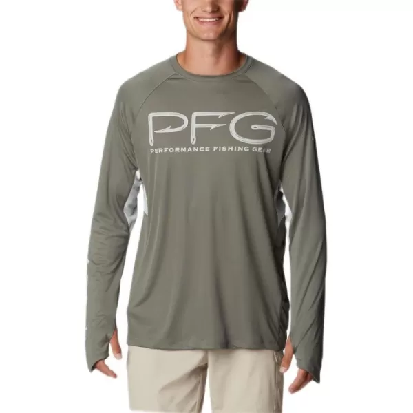 imageColumbia Mens Terminal Tackle Vent Long SleeveCypress  Cool Grey