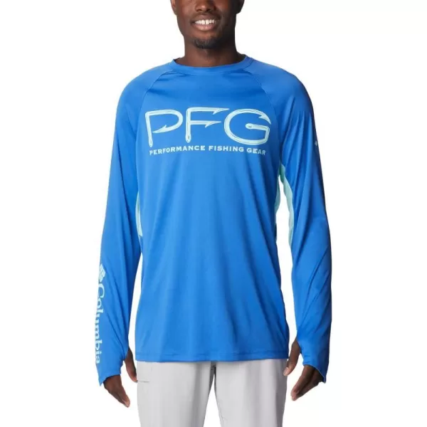 imageColumbia Mens Terminal Tackle Vent Long SleeveVivid BlueGulf Stream
