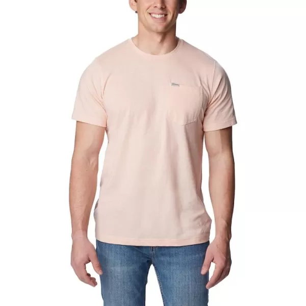 imageColumbia Mens Thistletown Hills Pocket TeePeach Blossom Heather