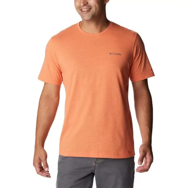 imageColumbia Mens Thistletown Hills Short SleeveDesert Orange Double Dye