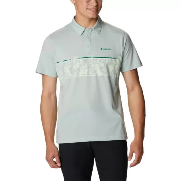 imageColumbia Mens Thistletown Hills Stripe PoloNiagara Heather