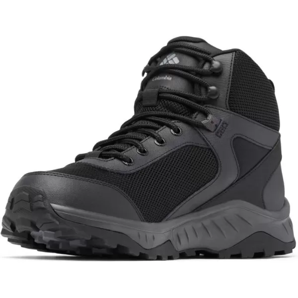 imageColumbia Mens Trailstorm Ascend Mid Waterproof Hiking ShoeBlack  Dark Grey