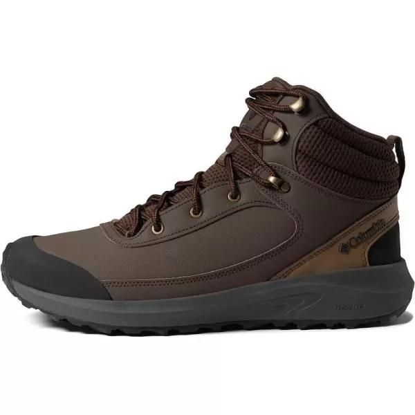 imageColumbia Mens Trailstorm Peak Mid Hiking ShoeCordovanBlack