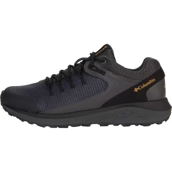 imageColumbia Mens Trailstorm Waterproof Hiking ShoeDark GreyBright Gold