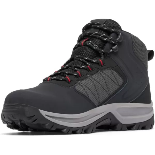 imageColumbia Mens Transverse Hike Waterproof ShoeBlackMountain Red