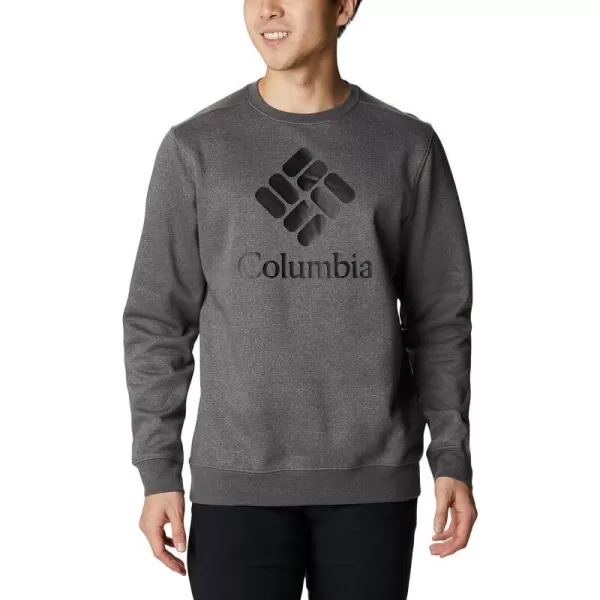 imageColumbia Mens Trek CrewCharcoal HeatherBlack