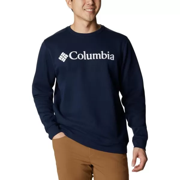 imageColumbia Mens Trek CrewCollegiate Navy Csc Branded Logo