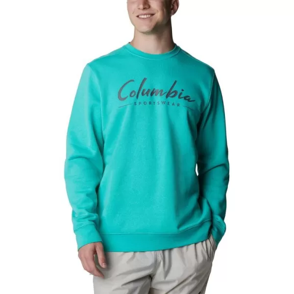 imageColumbia Mens Trek CrewElectric Turquoise