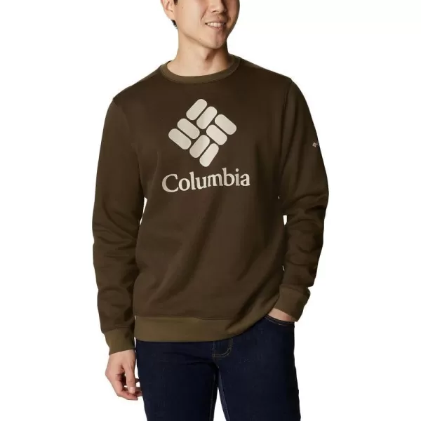 imageColumbia Mens Trek CrewOlive GreenAncient Fossil