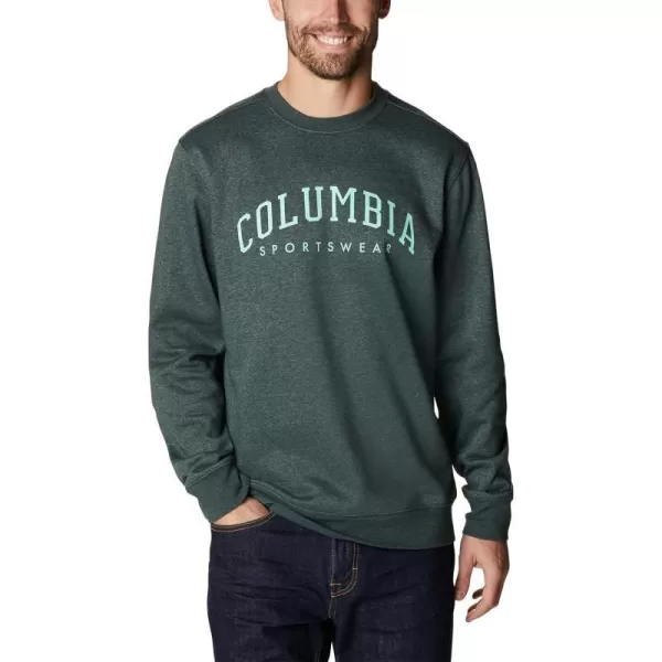 Spruce Heather/Arched Brand Logo