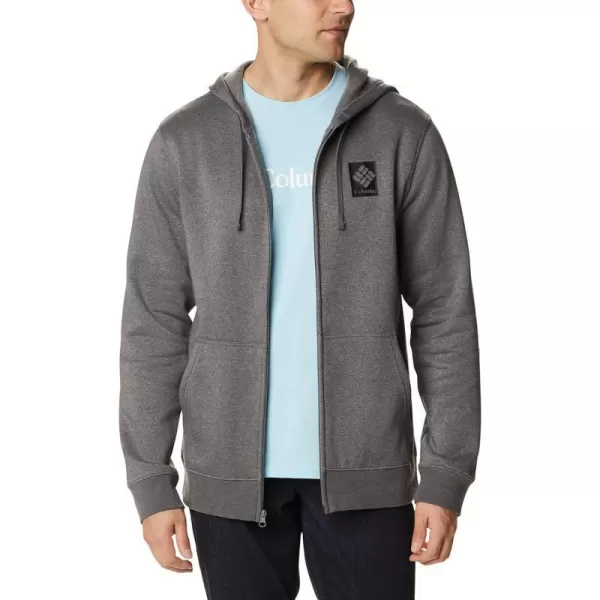 imageColumbia Mens Trek Full Zip HoodieGreycharcoal Heather