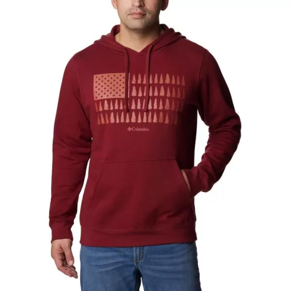 Red Jasper, Treeline Flag Graphic