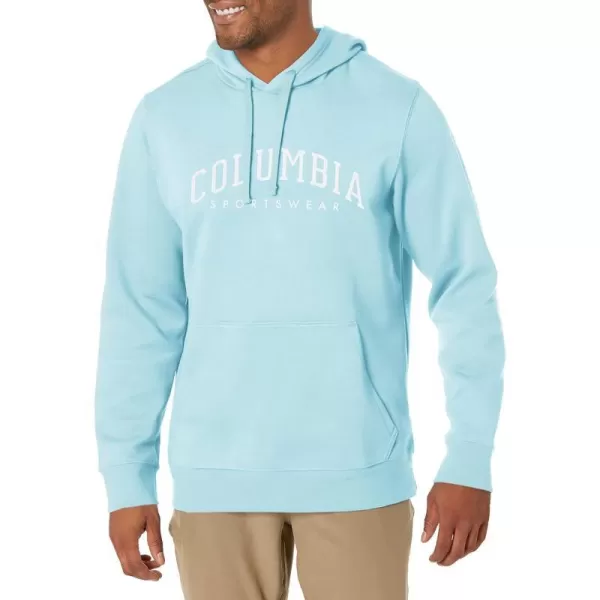 imageColumbia Mens Trek HoodieSky BlueCsc Arched Brand Logo