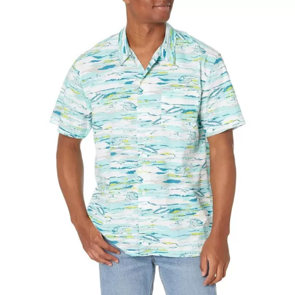 imageColumbia Mens Trollers Best Short Sleeve ShirtGulf Stream Flatout Print