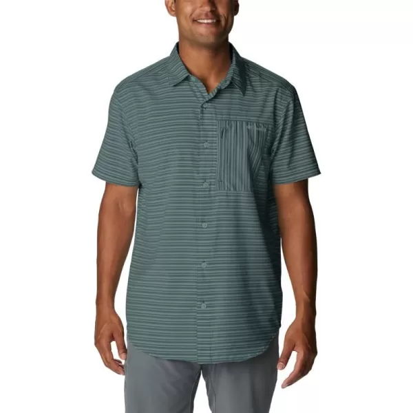 imageColumbia Mens Twisted Creek Iii Short SleeveMetal Basic Stripe