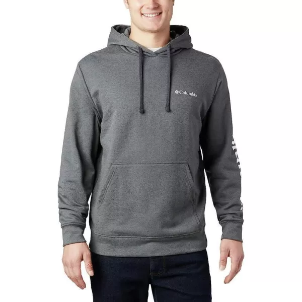 imageColumbia Mens Viewmont Ii Sleeve Graphic HoodieCharcoal Heather