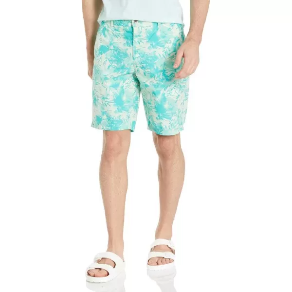 imageColumbia Mens Washed Out Printed ShortIce Green Sketchy Paradise