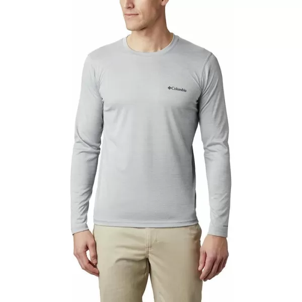 imageColumbia Mens Zero Rules Long Sleeve ShirtColumbia Grey Heather