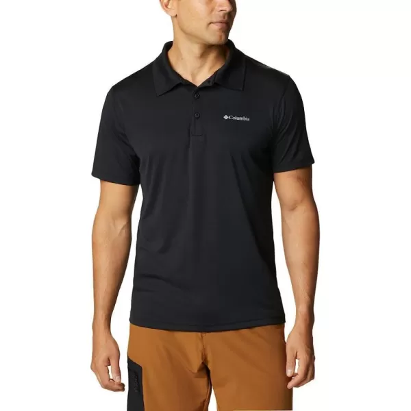 imageColumbia Mens Zero Rules Polo Shirt Black LargeColumbia Mens Zero Rules Polo Shirt Black Large
