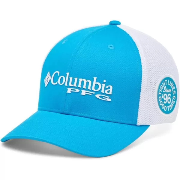 imageColumbia PFG Logo Mesh Ball CapOcean BlueWhite