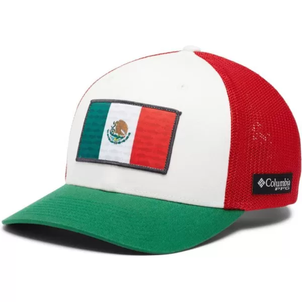 imageColumbia PFG Mesh Canada Fish Flag StretchFit HatCypressBass Flag