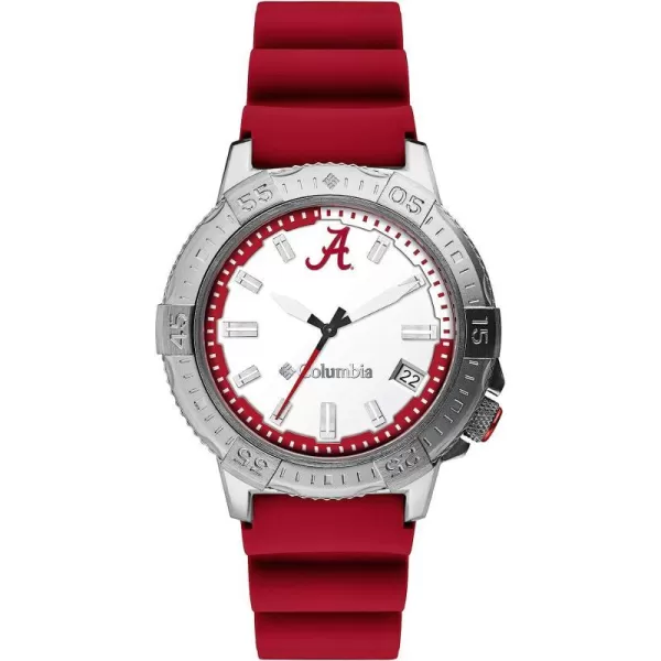 imageColumbia Peak Patrol Alabama Crimson Tide Mens Watch with Maroon Silicone StrapColumbia Peak Patrol Alabama Crimson Tide Mens Watch with Maroon Silicone Strap