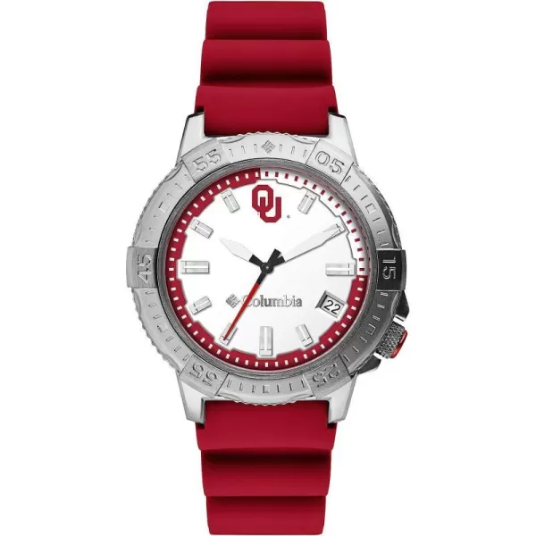 imageColumbia Peak Patrol Oklahoma Sooners Mens Watch with Maroon Silicone StrapColumbia Peak Patrol Oklahoma Sooners Mens Watch with Maroon Silicone Strap