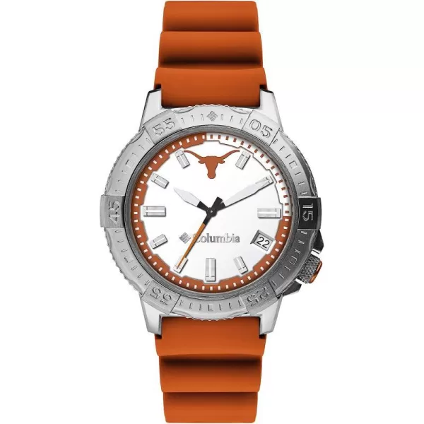 imageColumbia Peak Patrol Texas Longhorns Mens Watch with Burnt Orange Silicone StrapColumbia Peak Patrol Texas Longhorns Mens Watch with Burnt Orange Silicone Strap